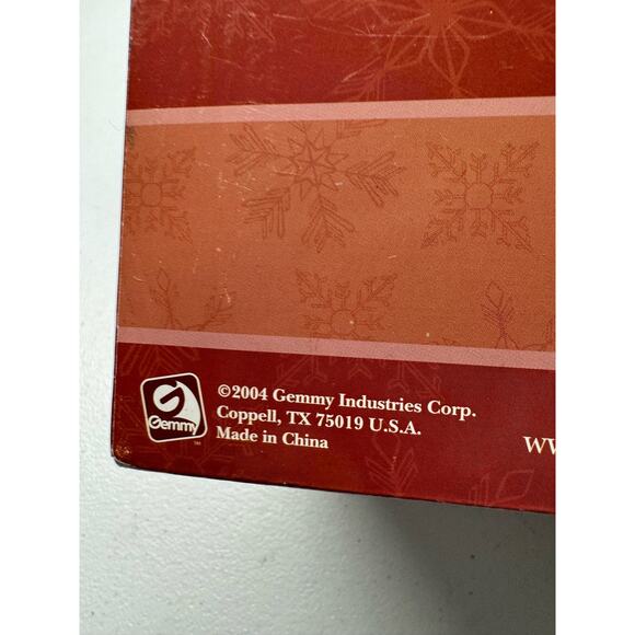 NEW Old Stock Gemmy Swinging Moose Swinging And Singing Plush Christmas - Picture 8 of 8